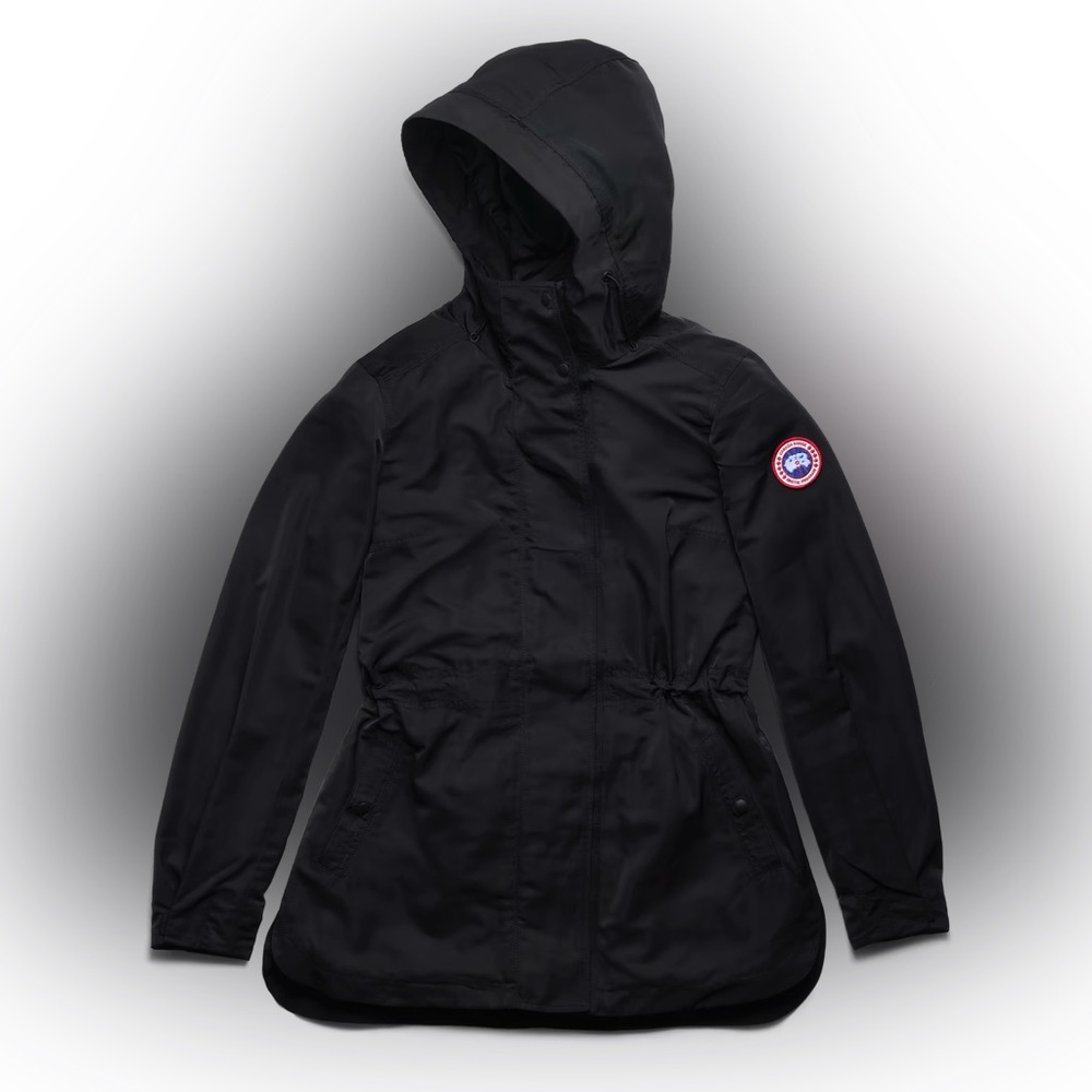 sold Canada Goose Minden Jacket Windproof Water Resistant Black Size Medium